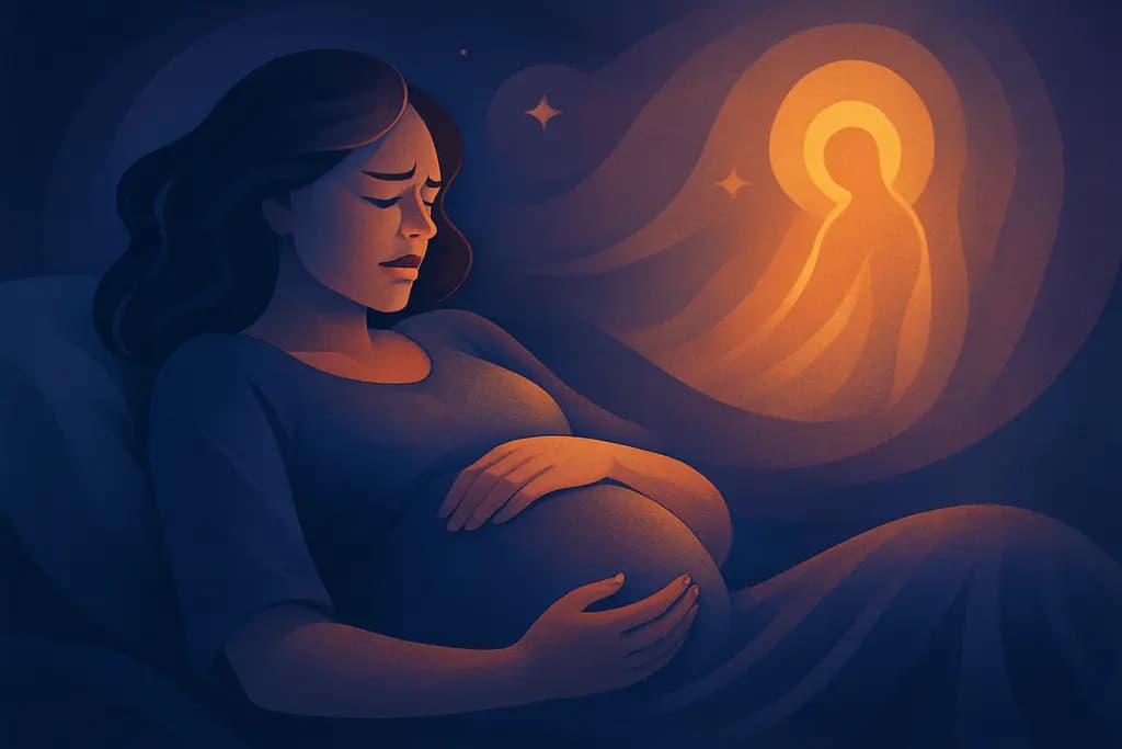Dream illustration: Giving birth or being in labor