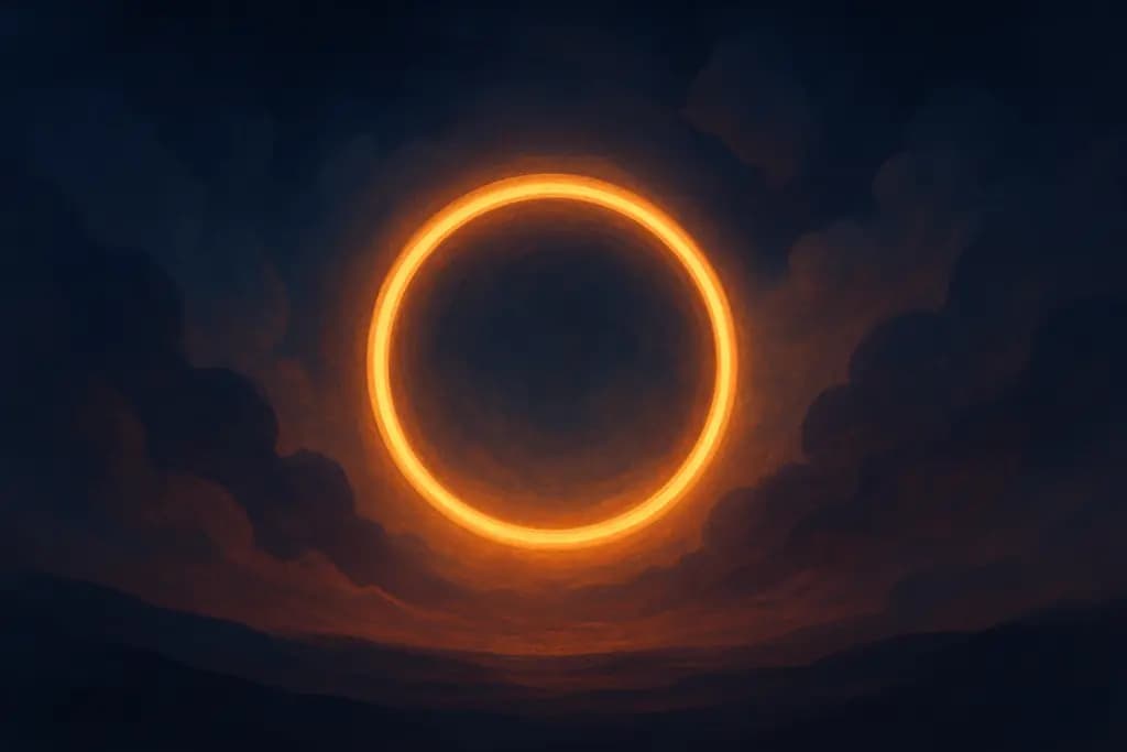 Dream illustration: Glowing ring