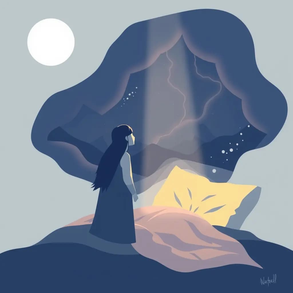 Dream illustration: Going Blind