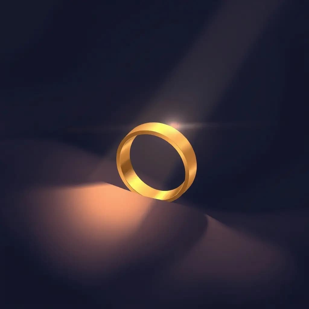 Dream illustration: Golden ring
