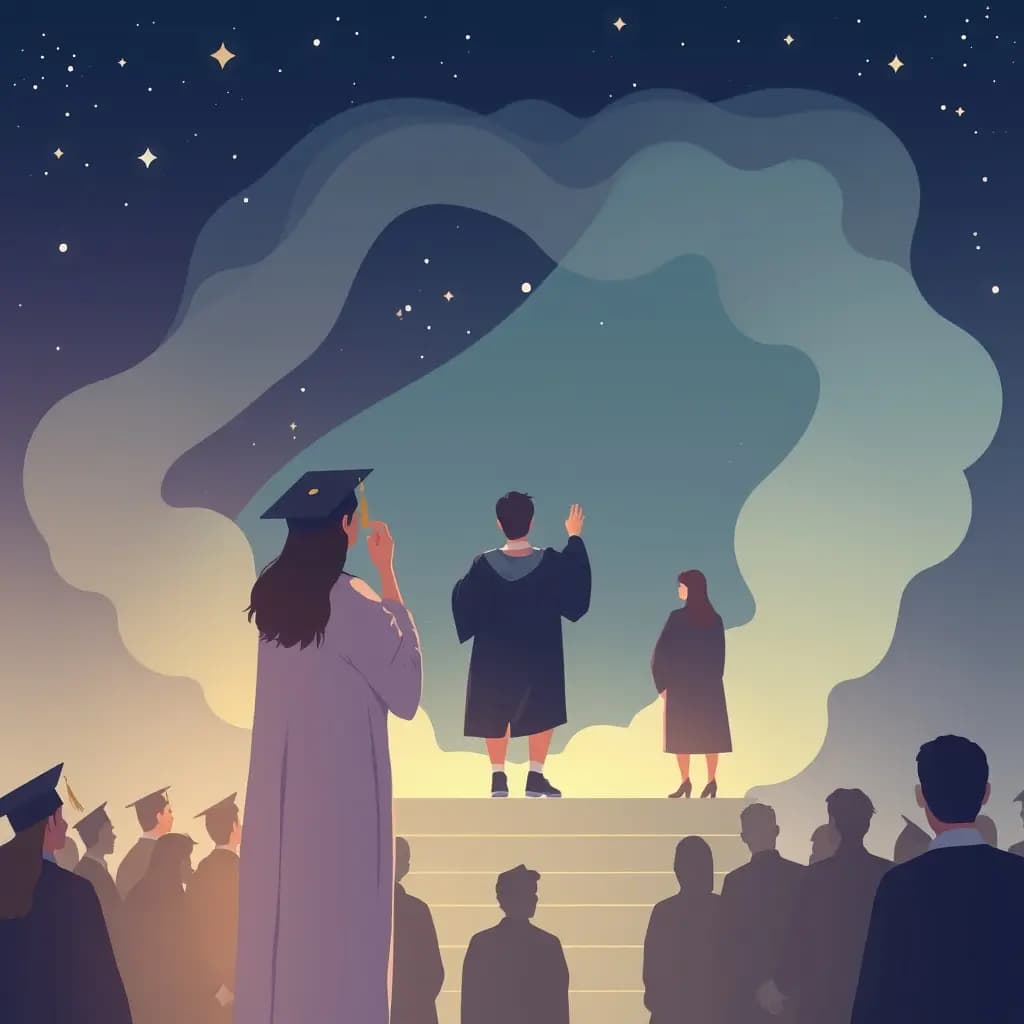 Dream illustration: Graduation Ceremony