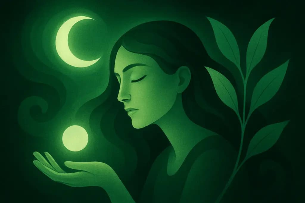 Dream illustration: Green Dream