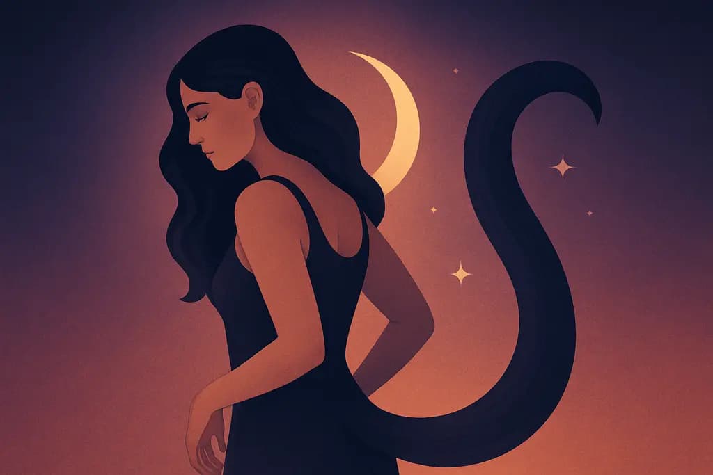 Dream illustration: Growing a tail