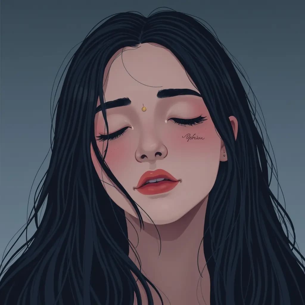 Dream illustration: Hair falling out or thinning