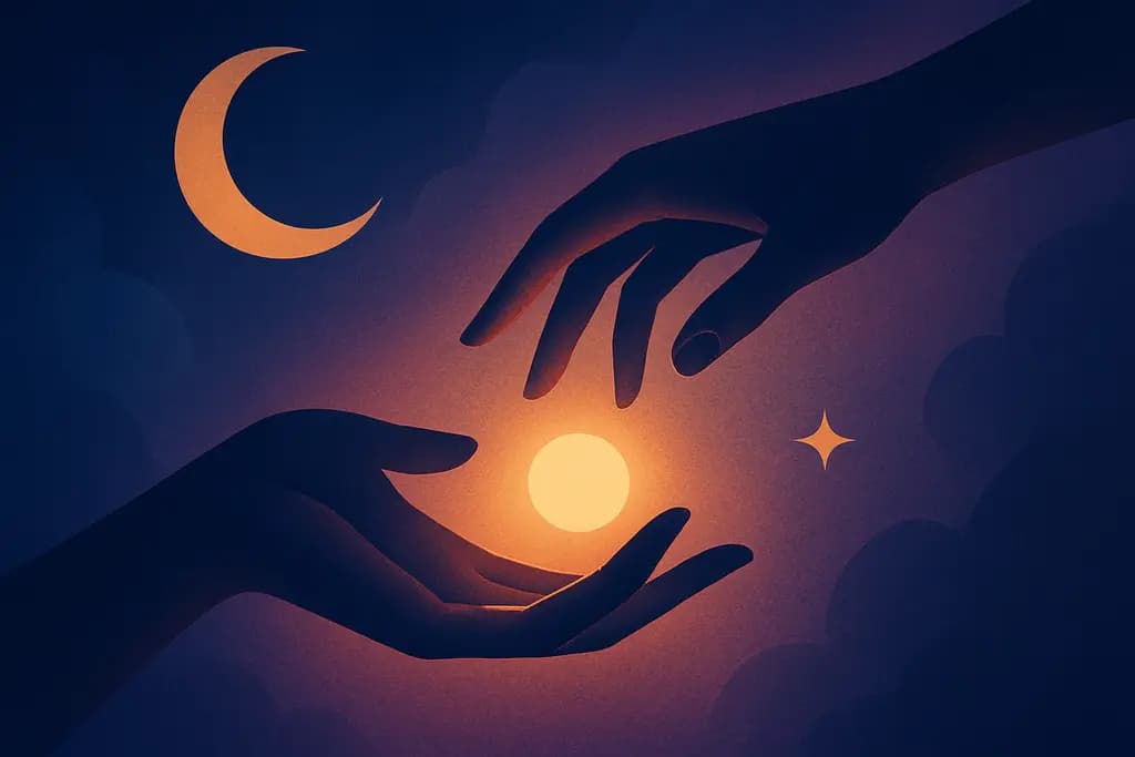 Dream illustration: Hands