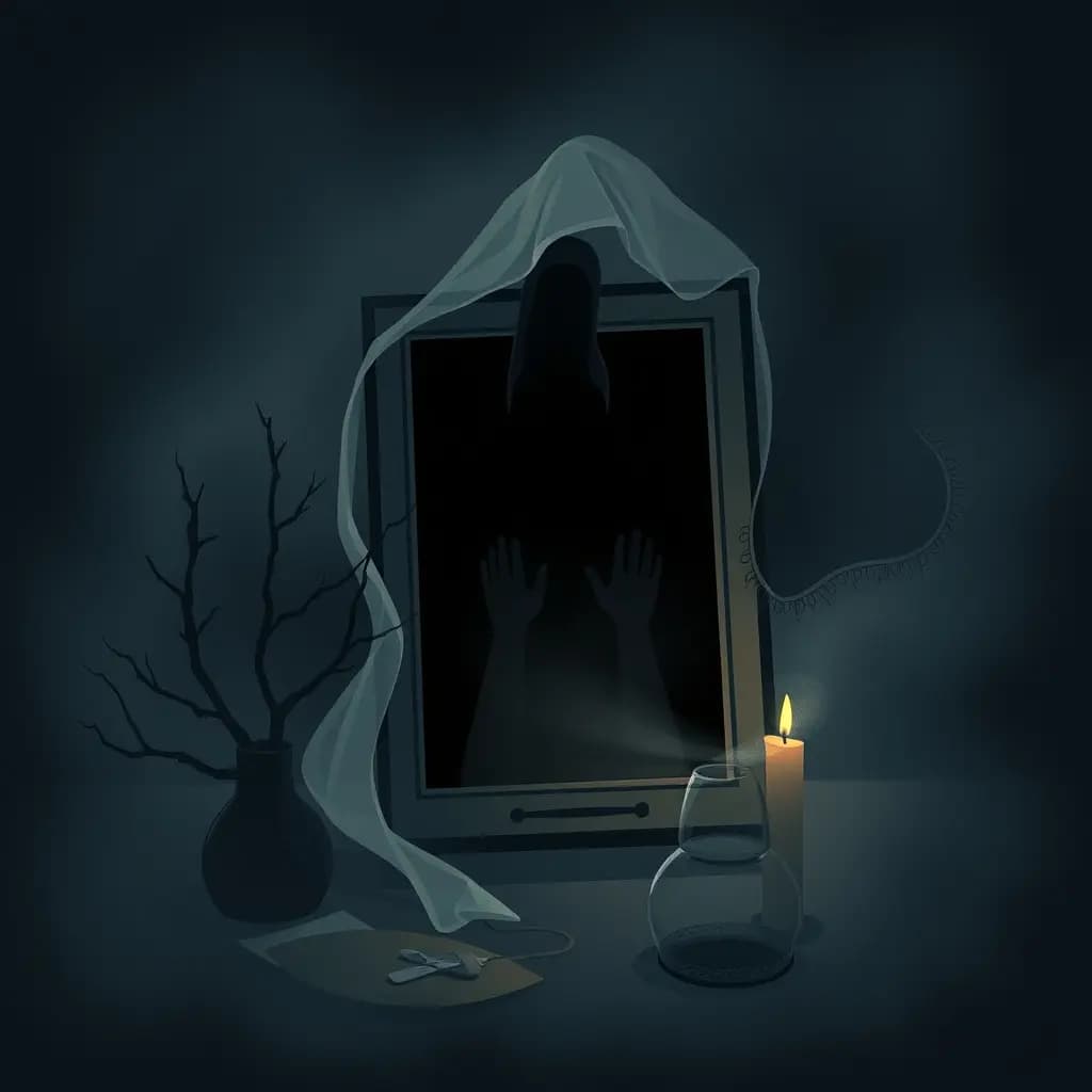Dream illustration: Haunted Photograph
