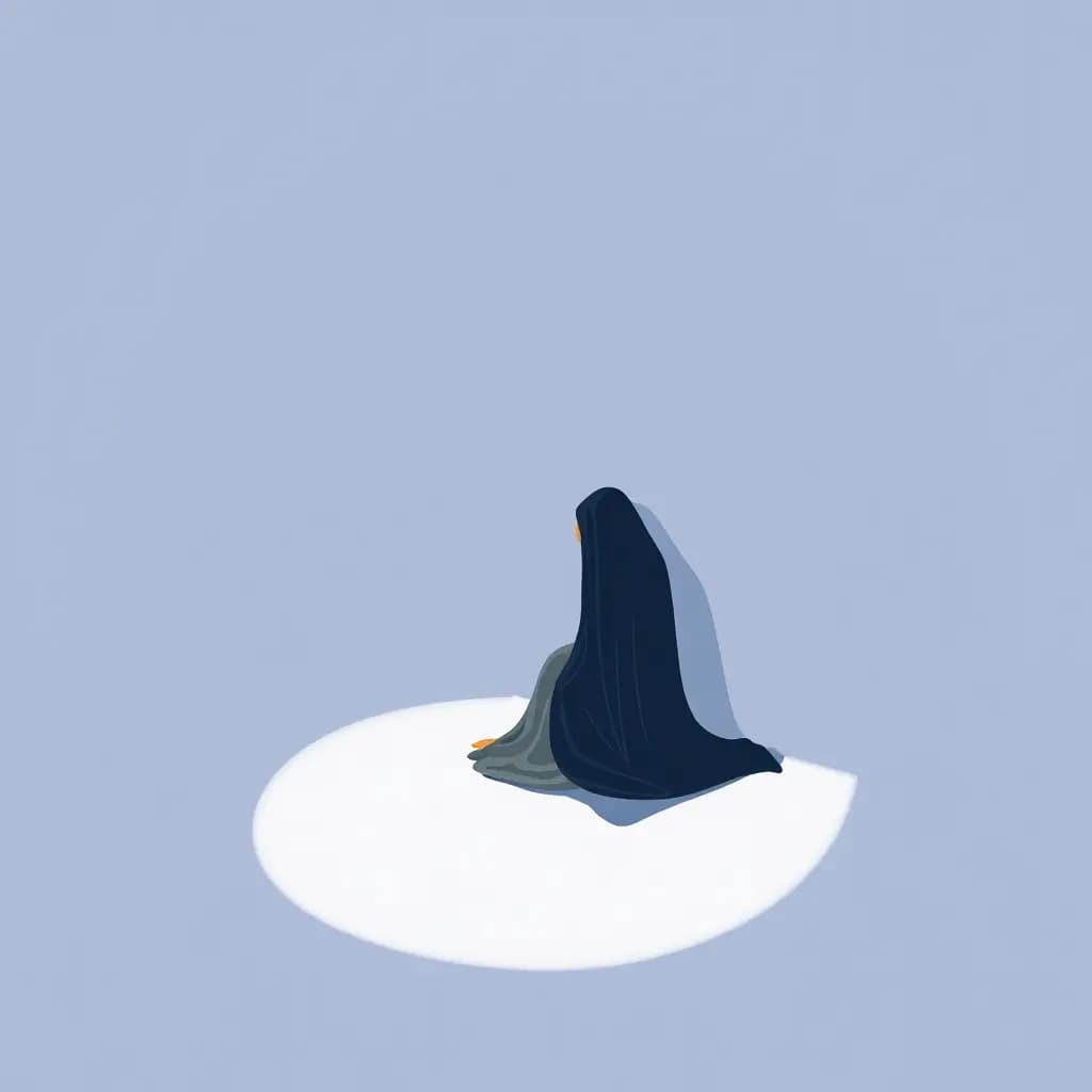 Dream illustration: Having no shadow