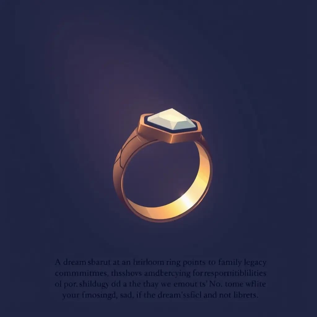 Dream illustration: Heirloom ring