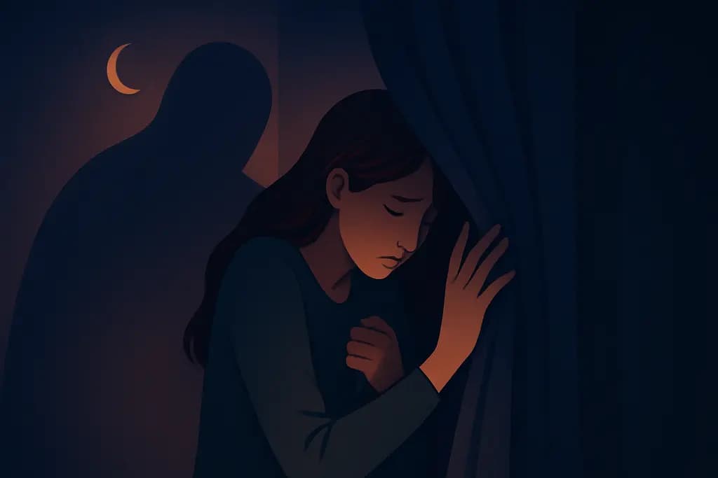 Dream illustration: Hiding