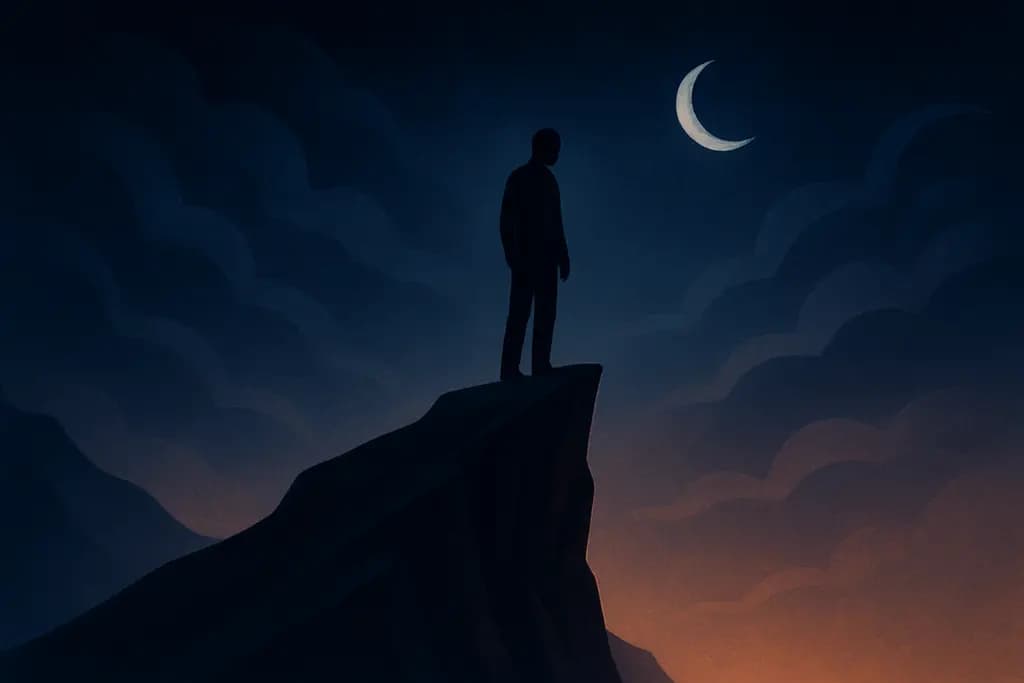 Dream illustration: High Places