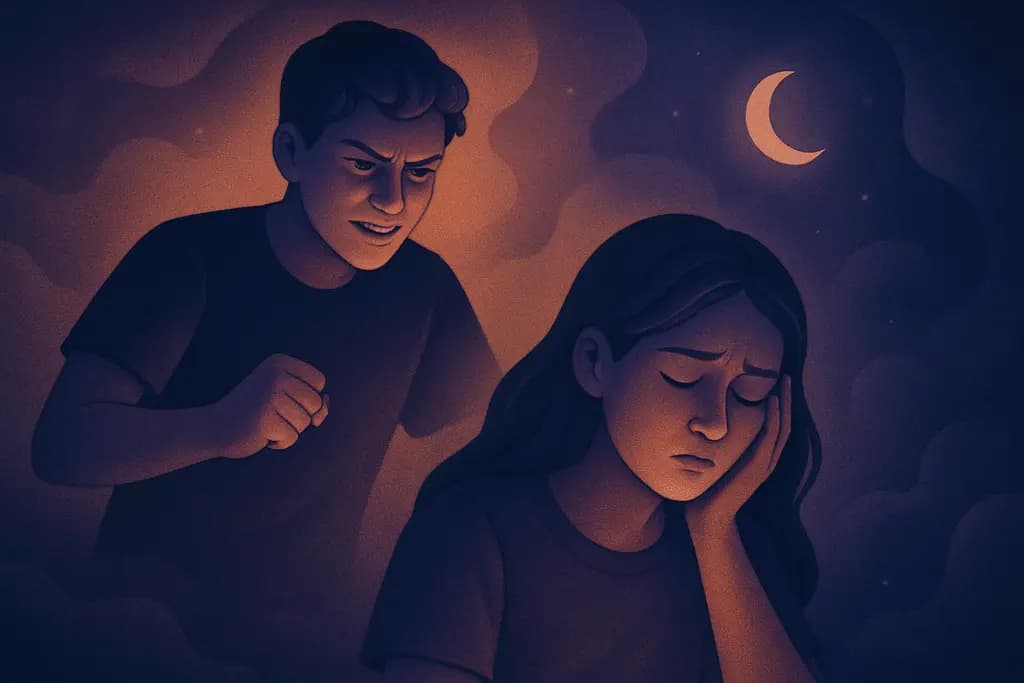 Dream illustration: High school bully