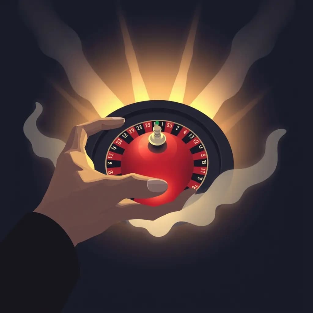 Dream illustration: Holding the Roulette Ball