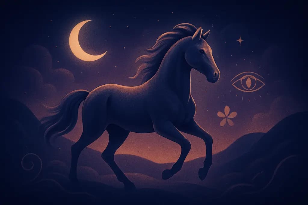Dream illustration: Horse