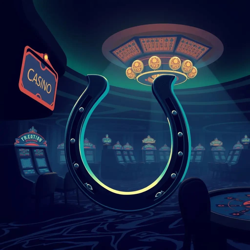 Dream illustration: a Horseshoe in a Casino