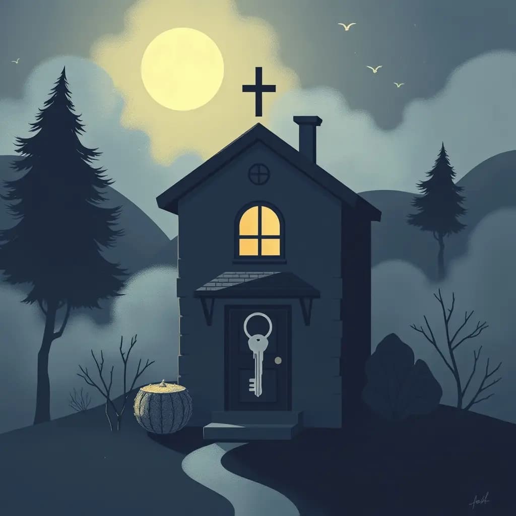 Dream illustration: House key fits no lock