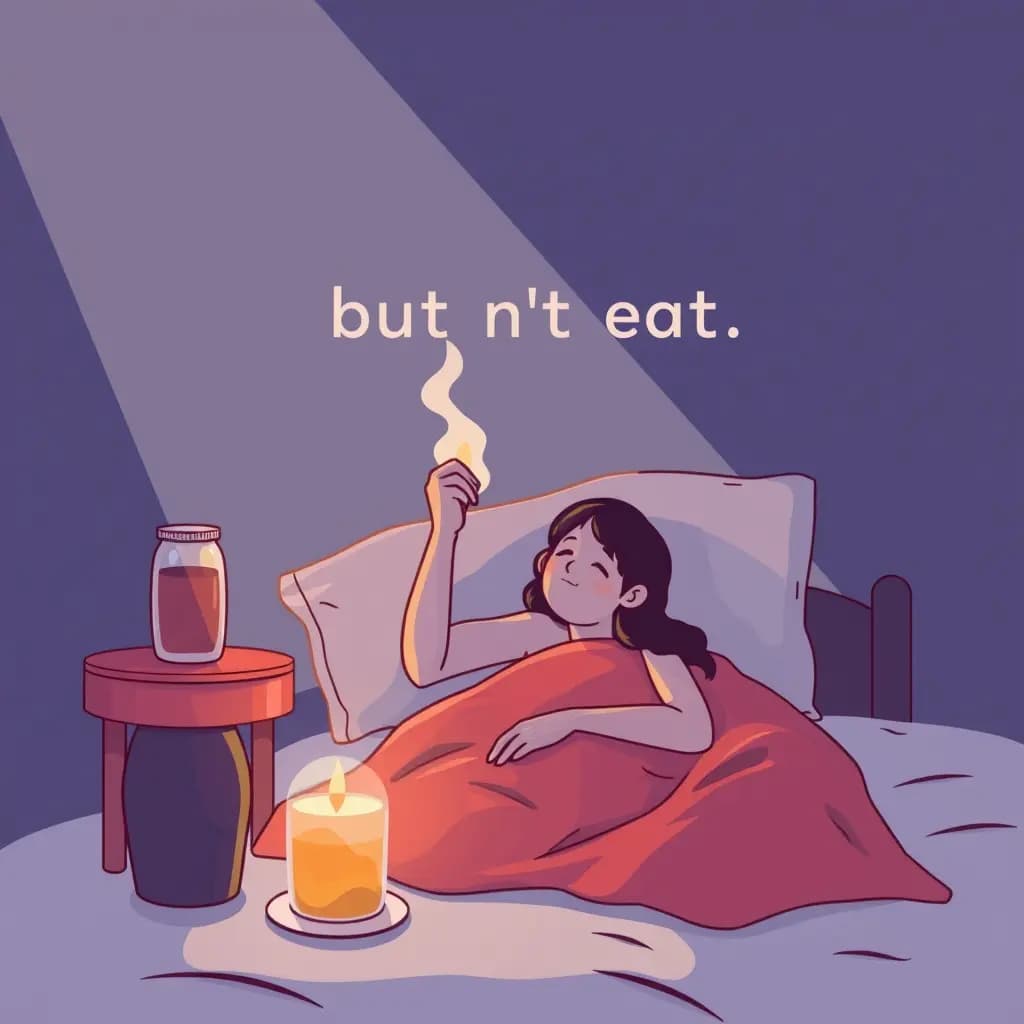 Dream illustration: Hungry but can't eat