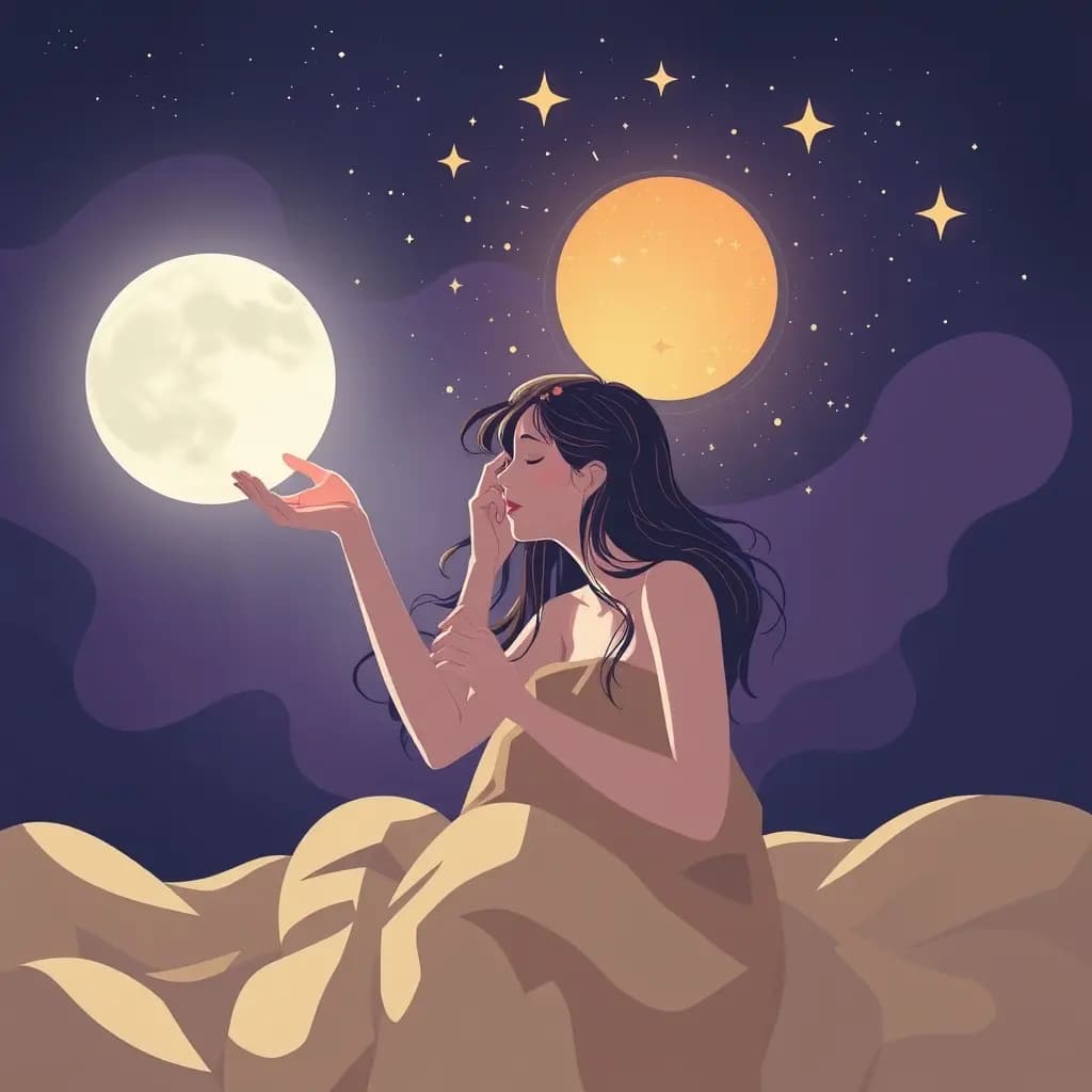 Dream illustration: Hypnagogic brief visions