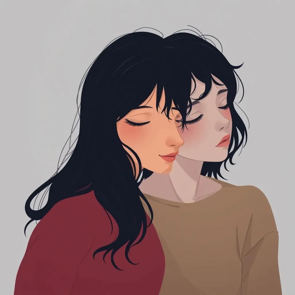 Dream illustration: Imaginary Twin Sibling