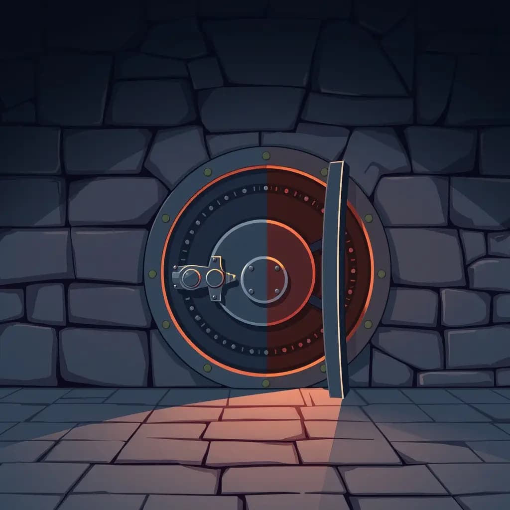 Dream illustration: Inheriting a closed bank vault