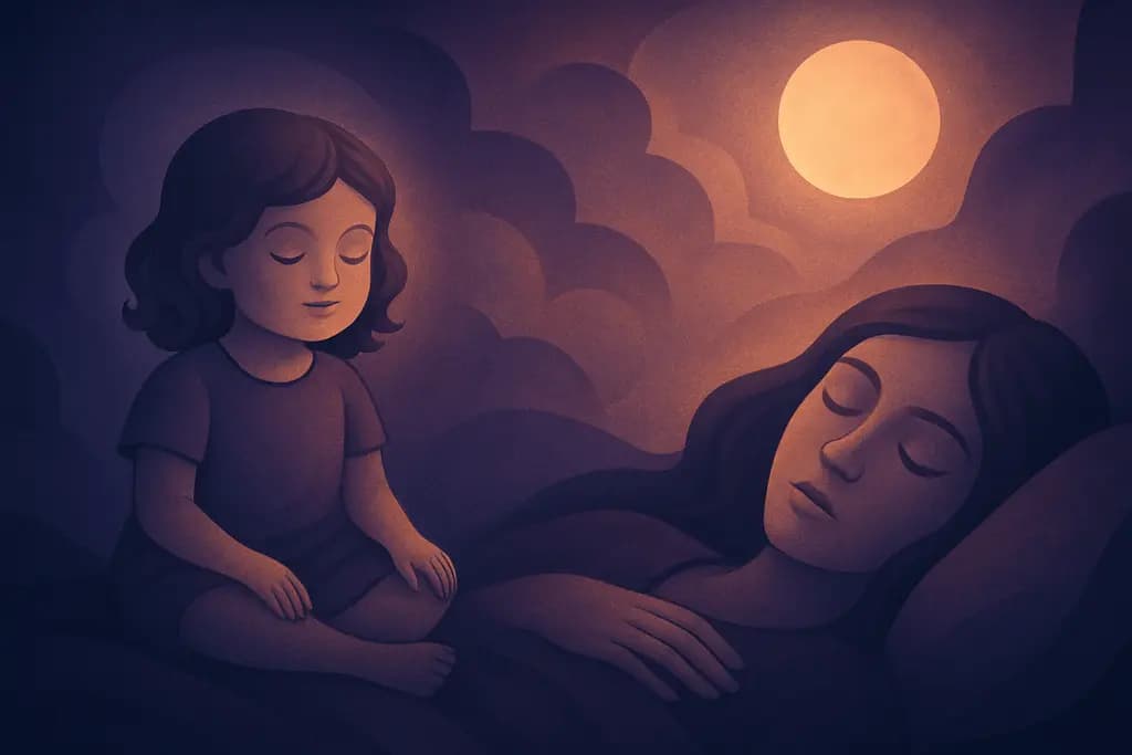 Dream illustration: Inner child appears