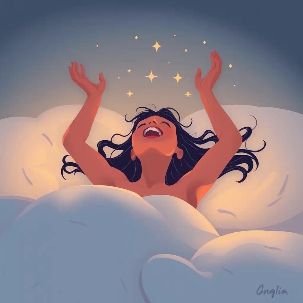 Dream illustration: Intense unexplained joy