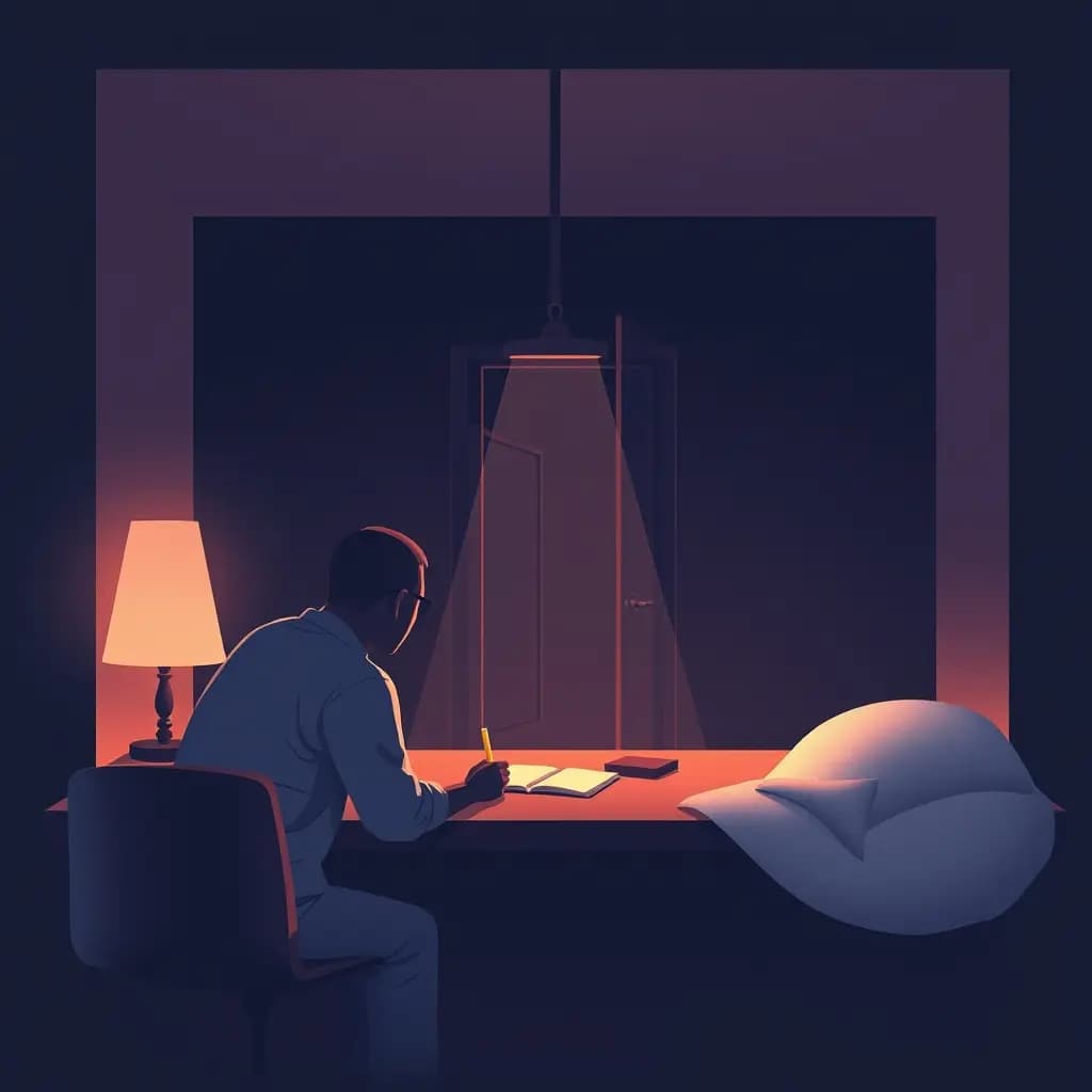 Dream illustration: Interrogation
