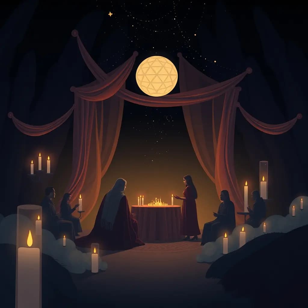 Dream illustration: Invited to secret ceremony