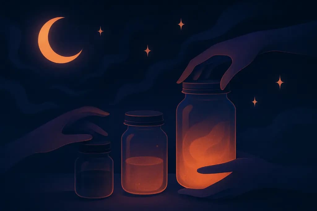 Dream illustration: Jars
