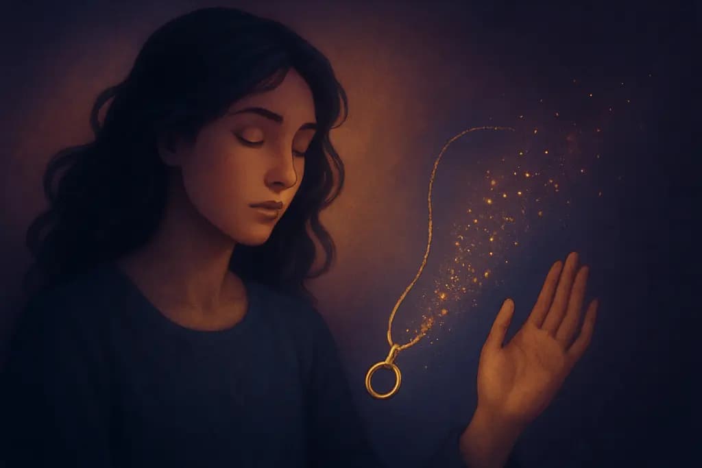 Dream illustration: Jewelry disappearing in a dream