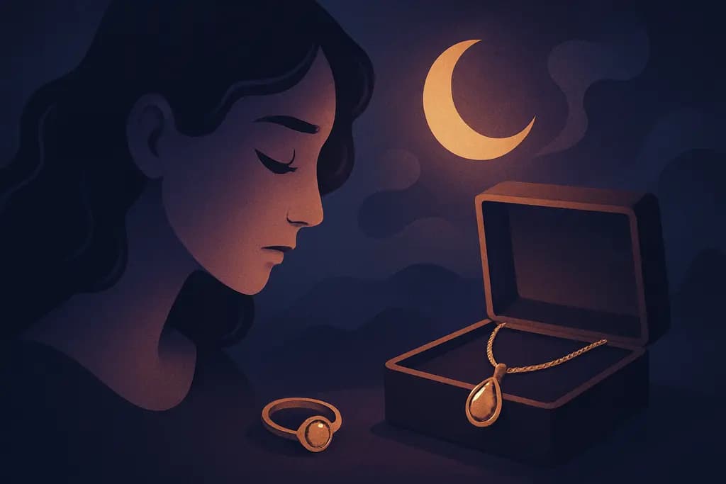 Dream illustration: Jewelry lost or stolen