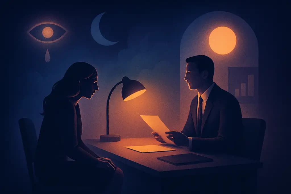 Dream illustration: Job Interview
