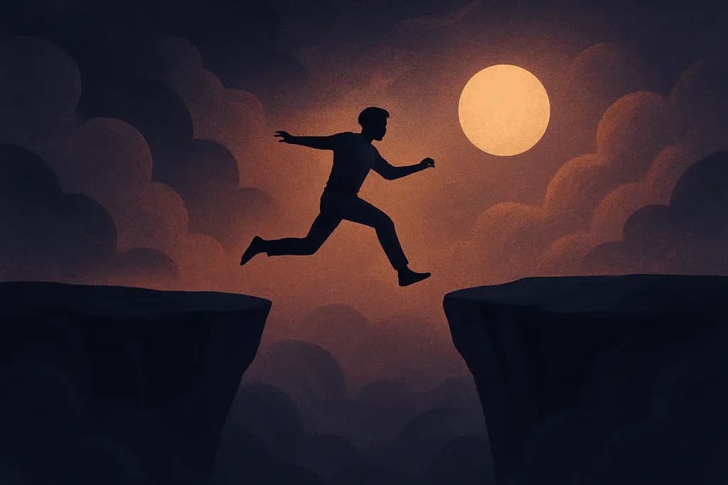 Dream illustration: Jumps