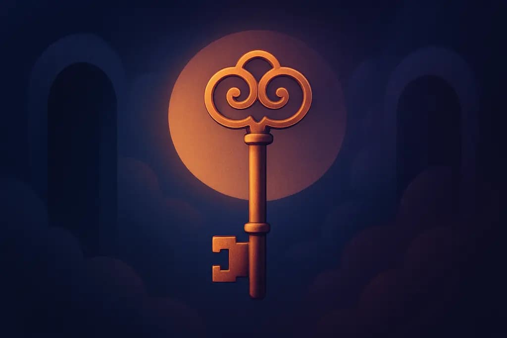 Dream illustration: Key that opens every door