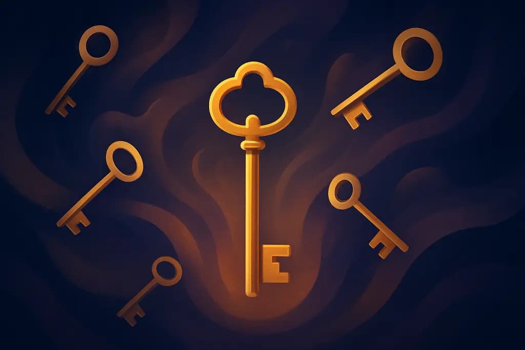Dream illustration: Keys that multiply