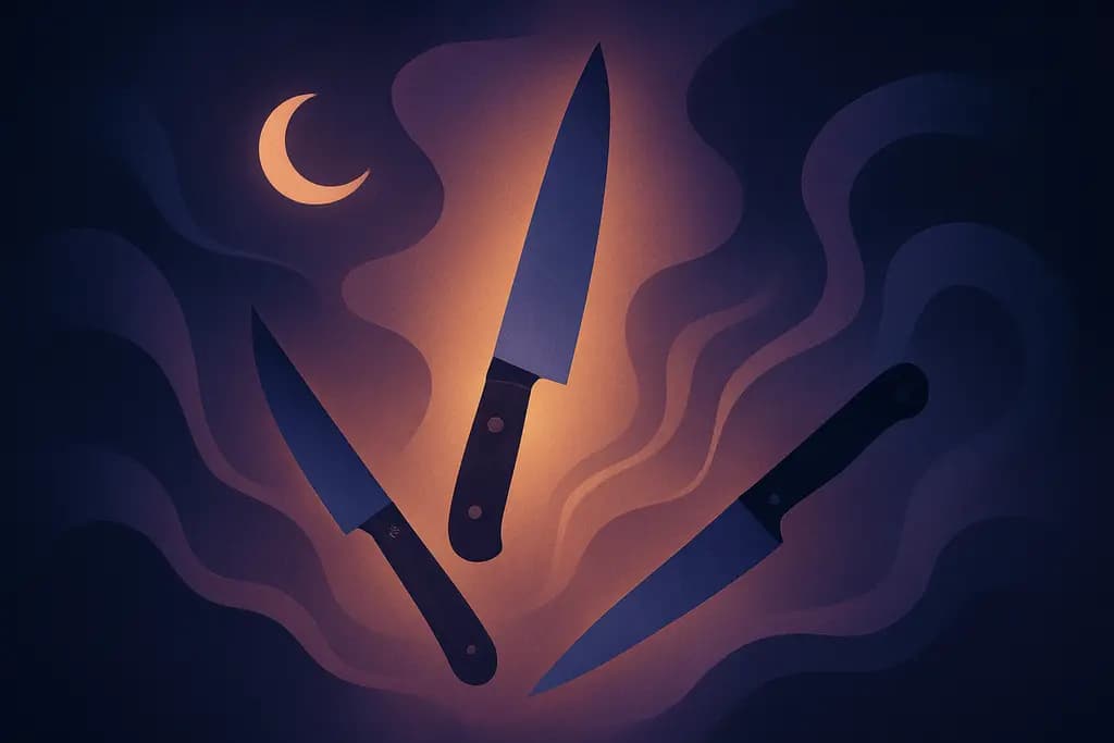 Dream illustration: Knives