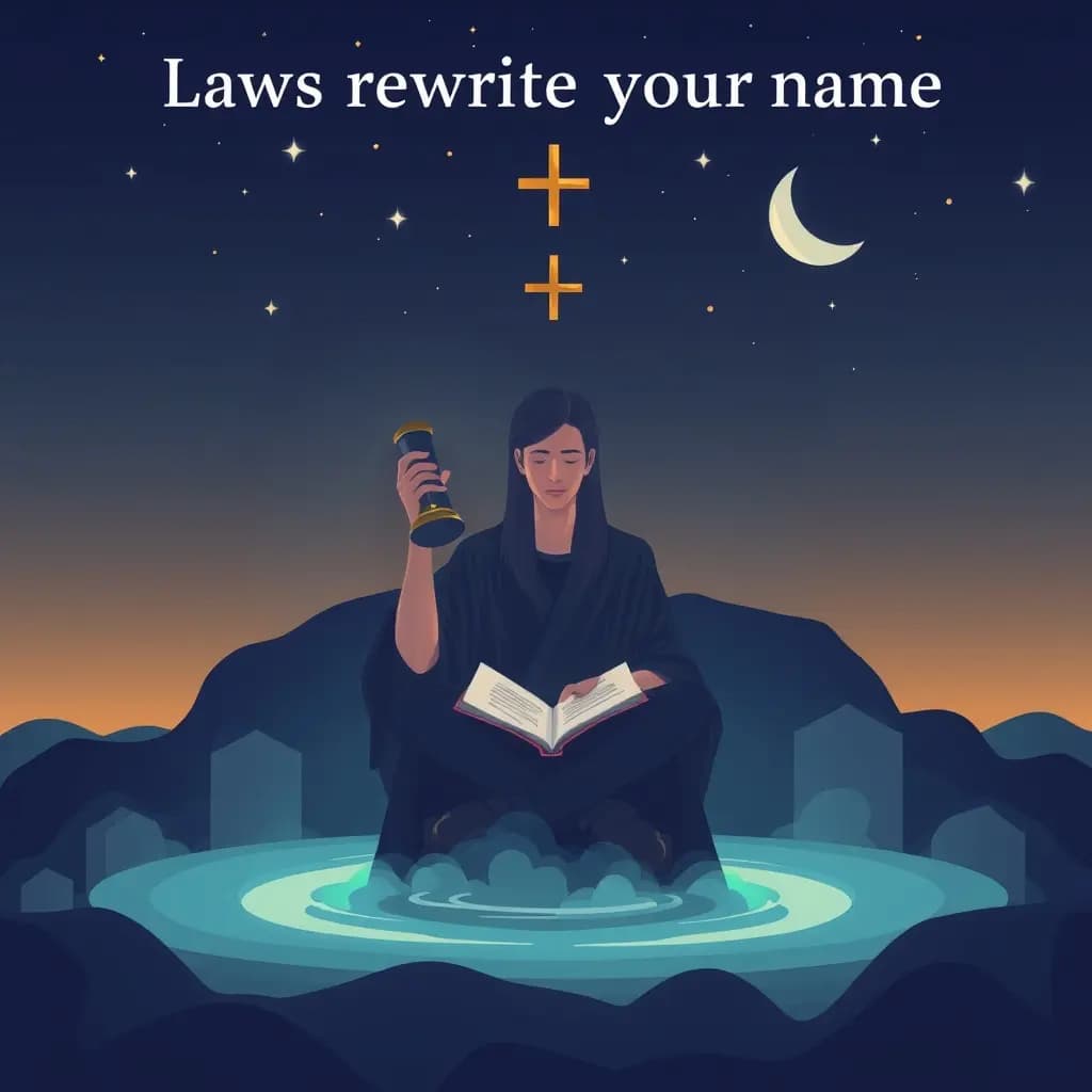 Dream illustration: Laws rewrite your name