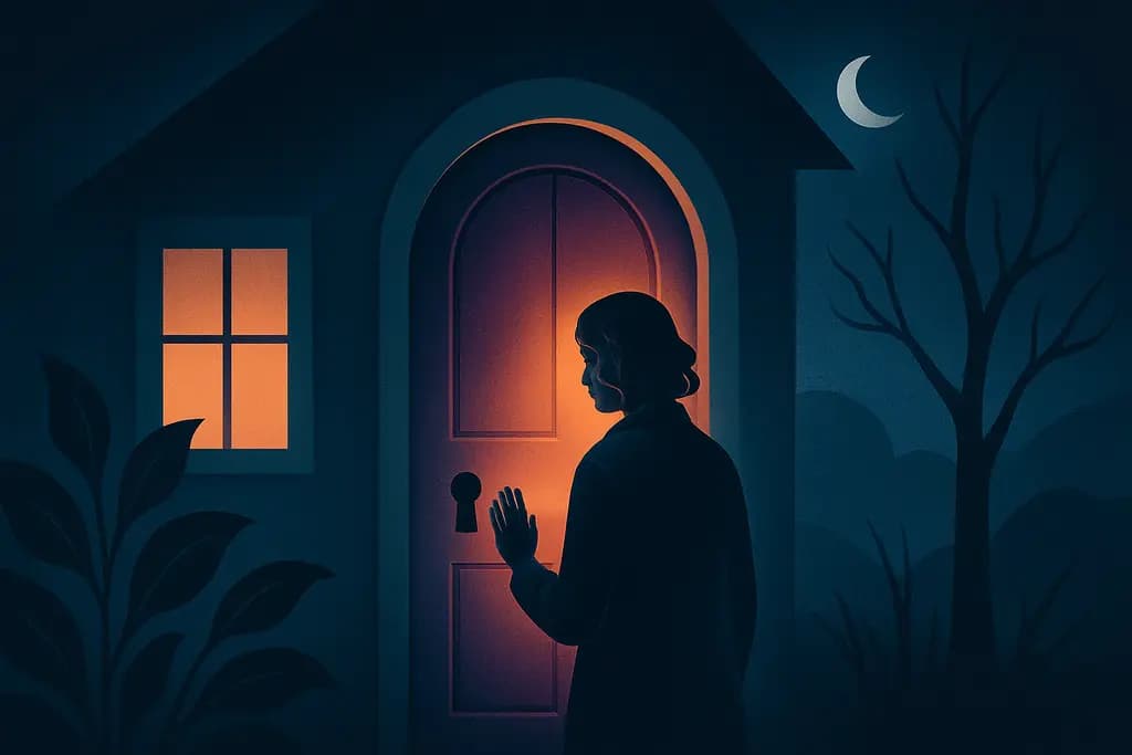 Dream illustration: Locked out of your house