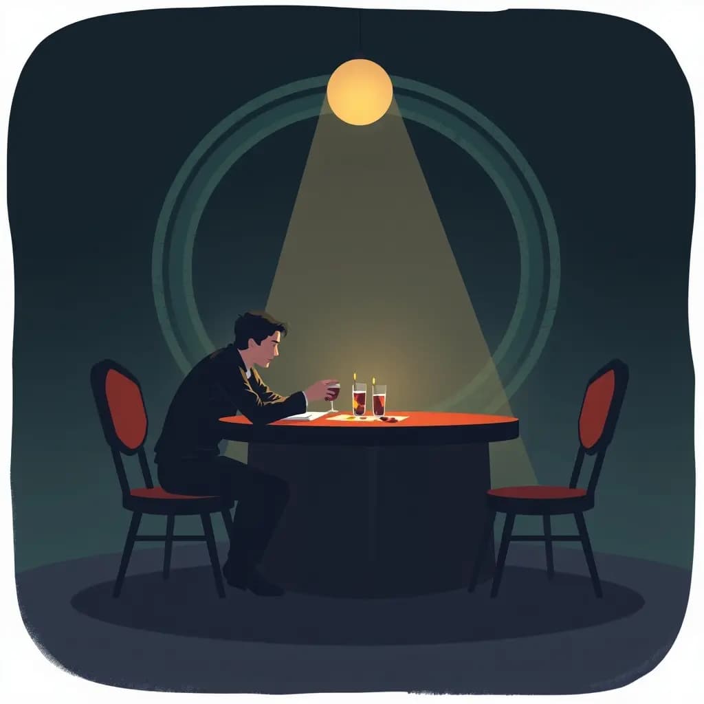 Dream illustration: Losing a Bet to a Friend