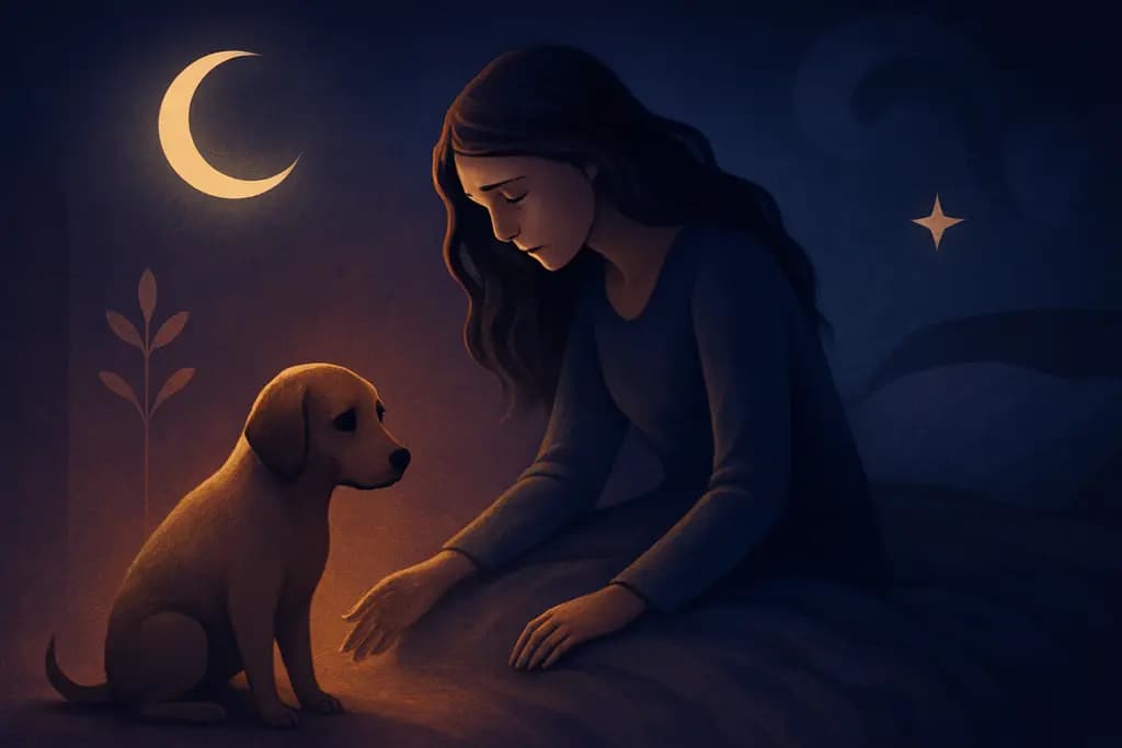 Dream illustration: Losing a pet