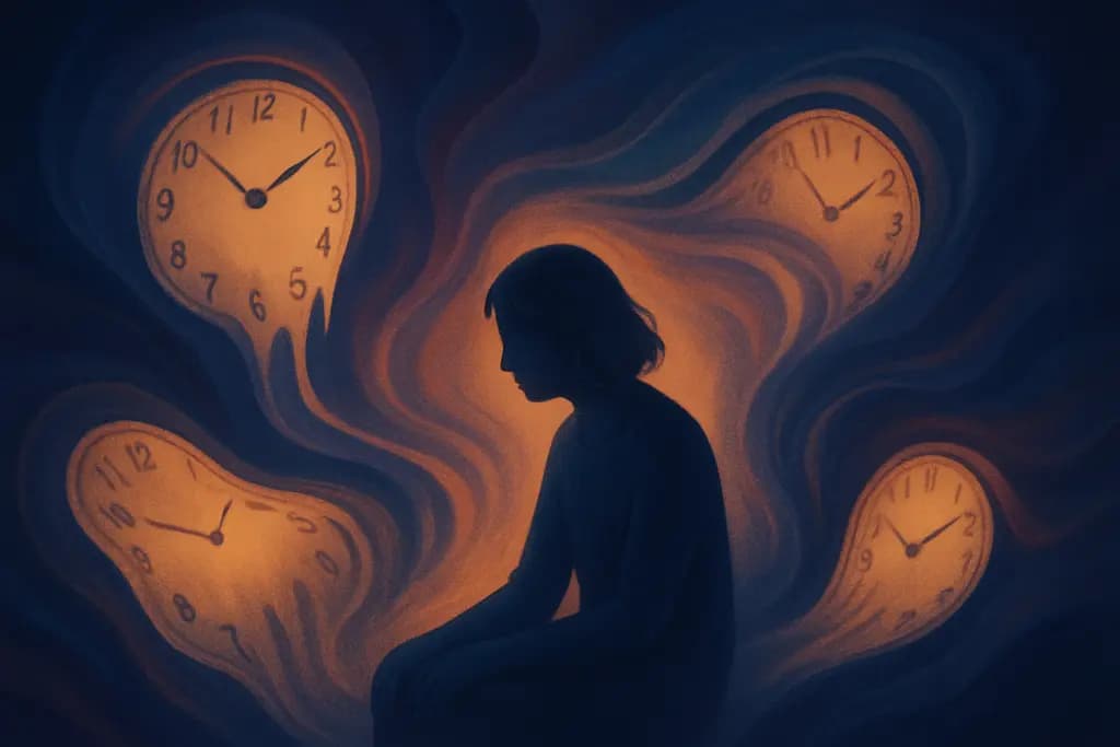Dream illustration: Losing a sense of time (time distortion)