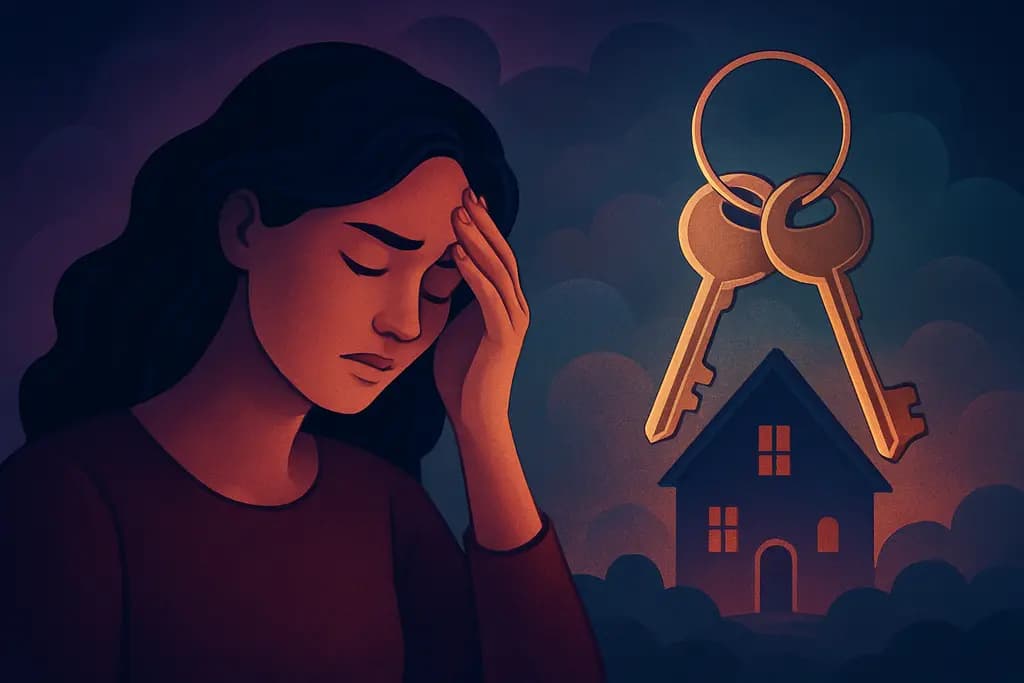 Dream illustration: Losing the keys to your house
