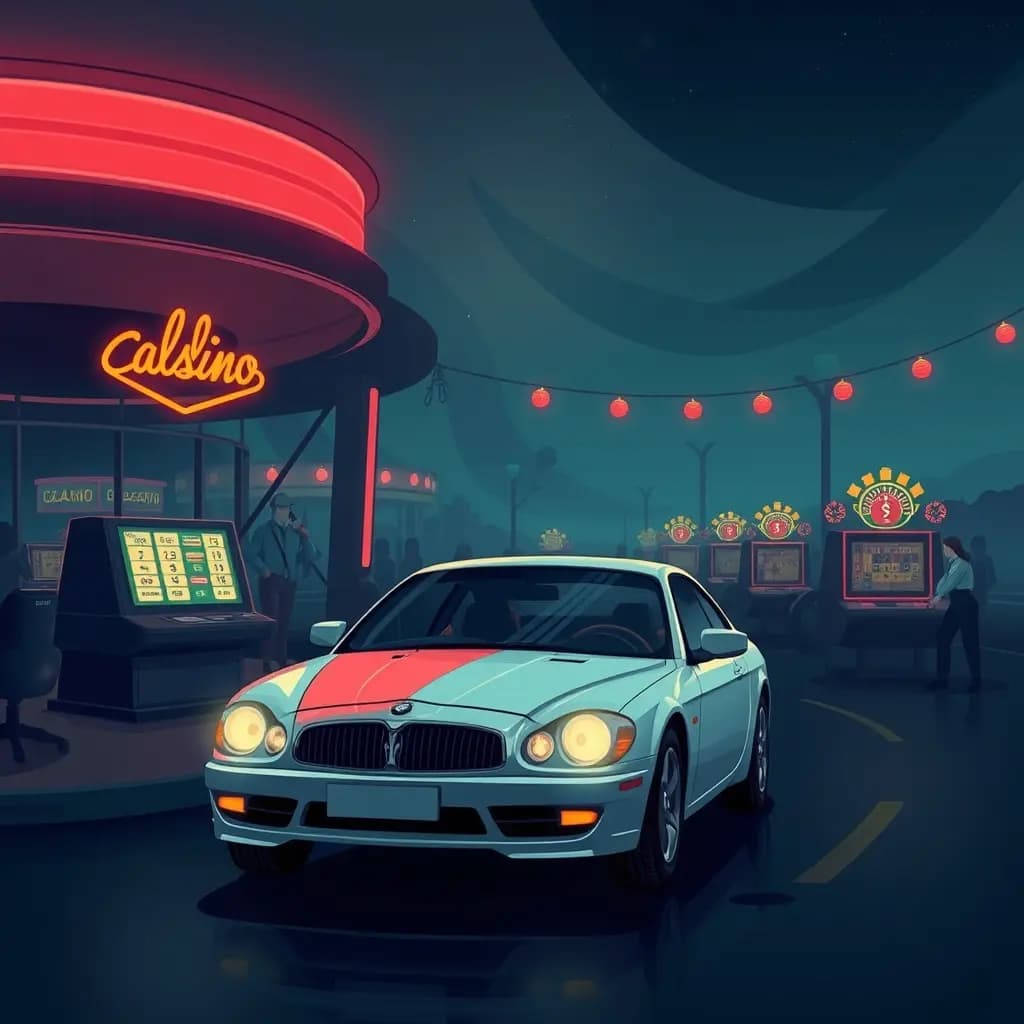 Dream illustration: Losing Your Car at a Casino