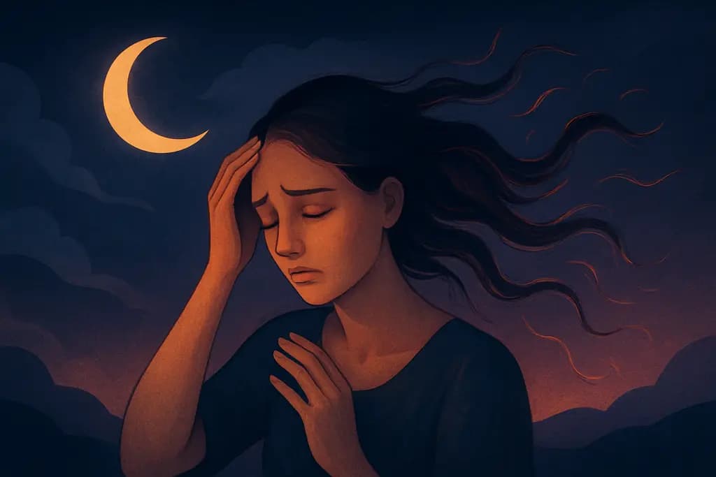 Dream illustration: Losing your hair