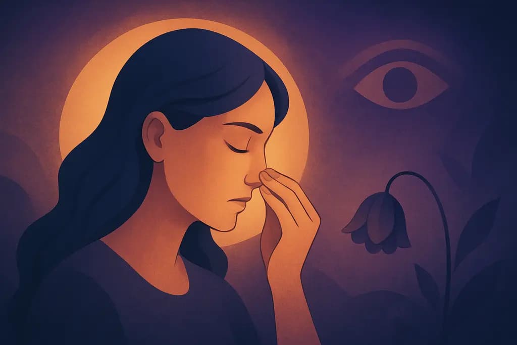 Dream illustration: Losing your sense of smell