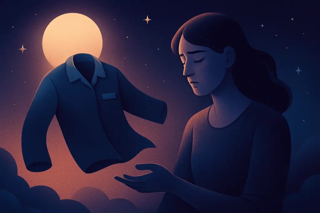 Dream illustration: Losing your work uniform