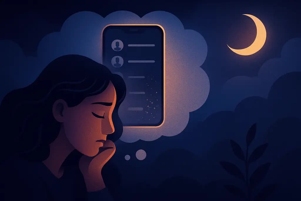 Dream illustration: Lost Contact List