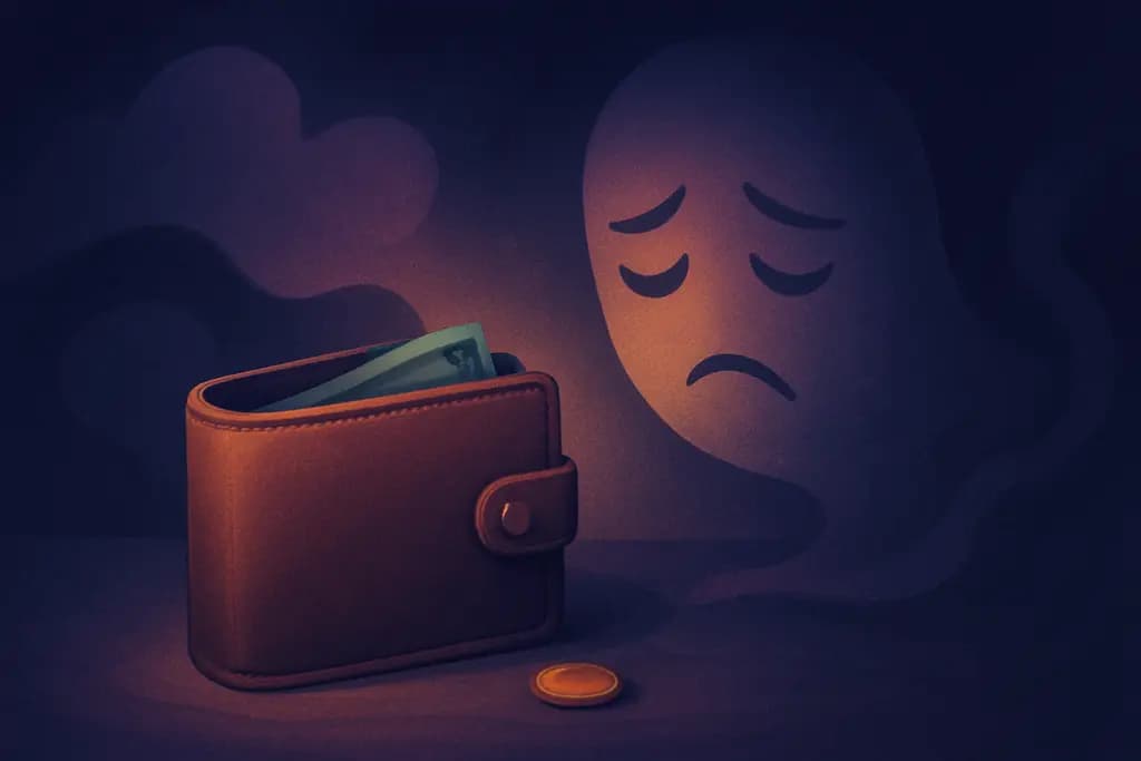 Dream illustration: Lost or stolen wallet / purse
