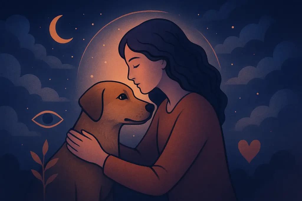 Dream illustration: Lost Pet Comes Back