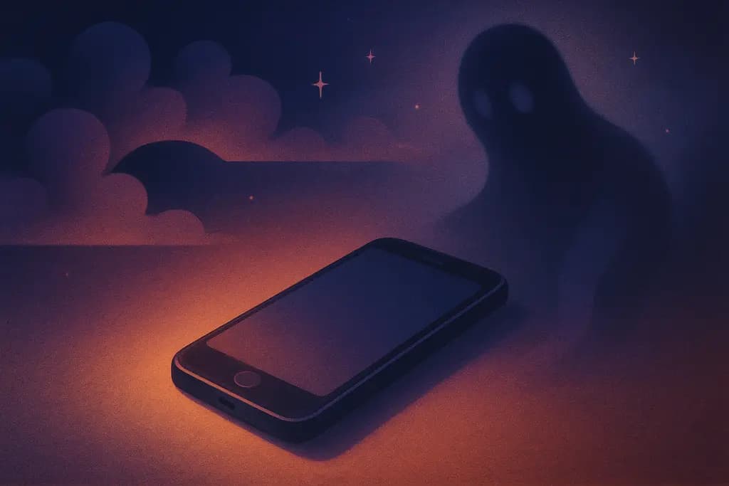 Dream illustration: Lost phone