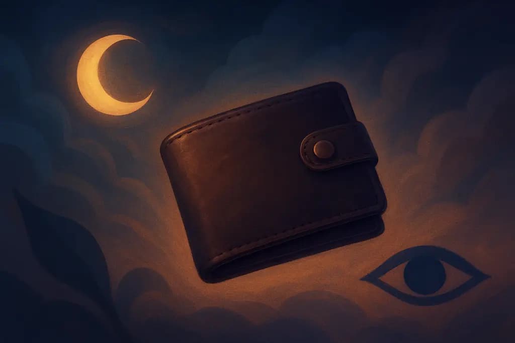 Dream illustration: Lost wallet or purse